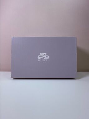Nike Air Force 1 Gray Shoe Box Empty Replacement Storage Box with Tissue Paper